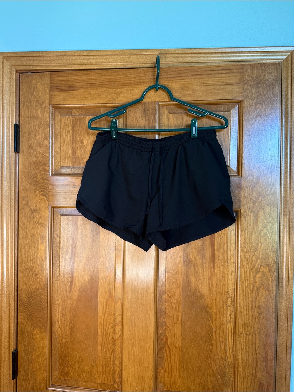 Old Navy Black Athletic Shorts with Drawstring